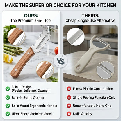 3 in 1 Multi-Functional Vegetable Peeler