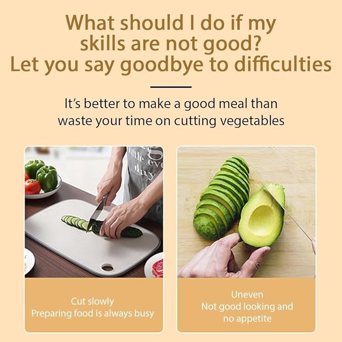 Multifunctional Vegetable Cutter with Interchangeable Blades